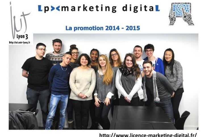 Licence professionnelle e-commerce et marjeting numerique Lyon