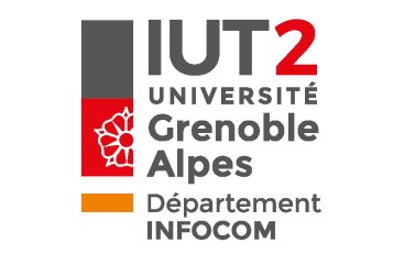 Logo infocom université Grenoble Alpes